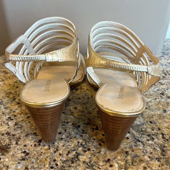 Woman’s Enzo Angiolino Wedge Sandals - Size 10 - Picture 2 of 7